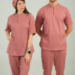 اسکراب پزشکی یقه دیپلمات اسپرت کالباسی