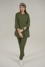 اسکراب زنانه آستین سه ربع خلبانی پرشیا