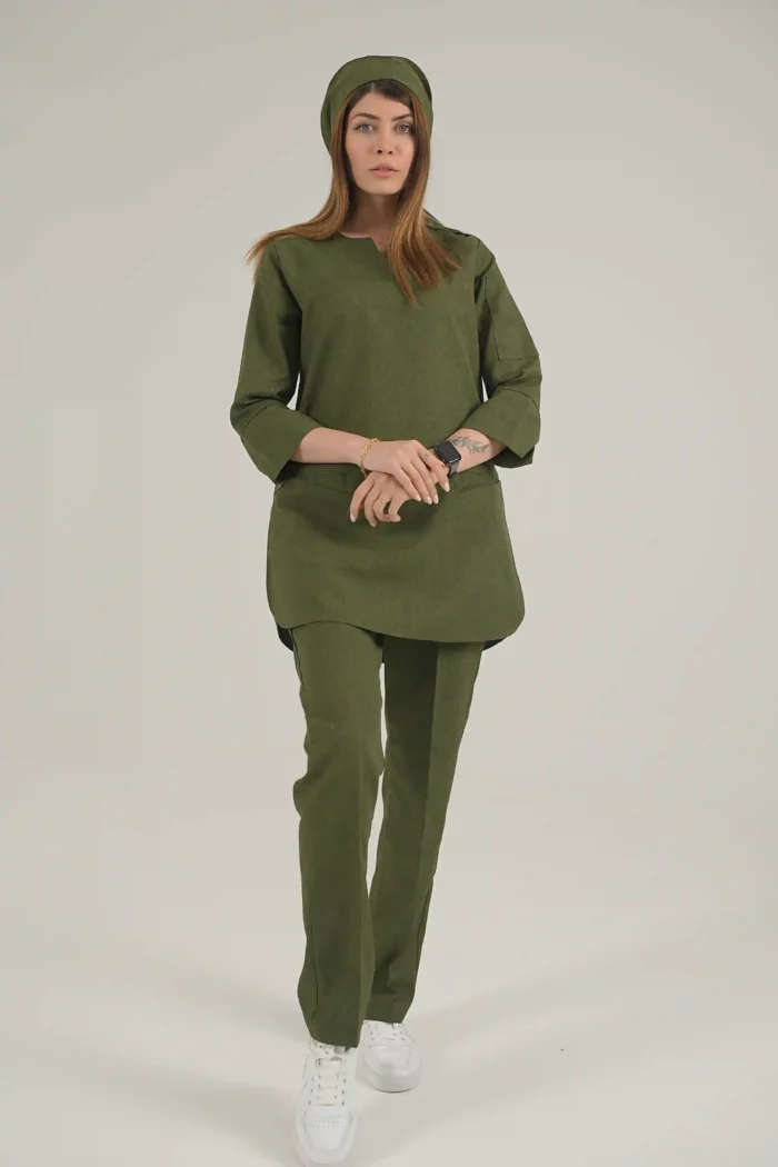 اسکراب زنانه آستین سه ربع خلبانی پرشیا - Image 4