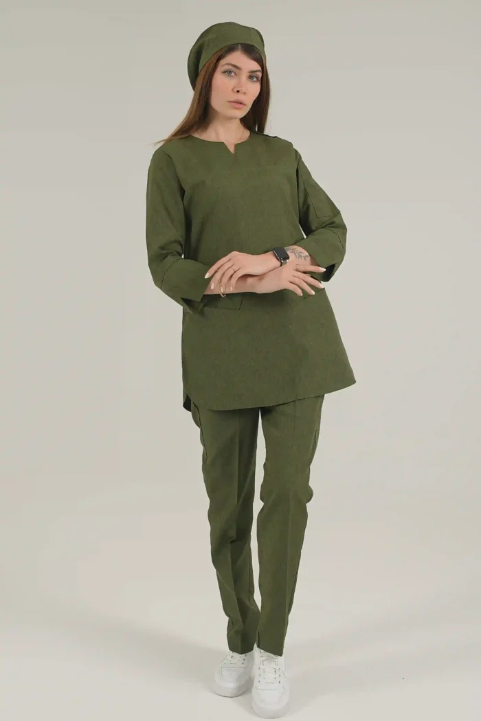 اسکراب زنانه آستین سه ربع خلبانی پرشیا - Image 3