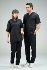 ست اسکراب مشکی پرشیا