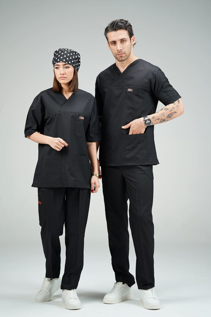 ست اسکراب مشکی پرشیا - Image 3