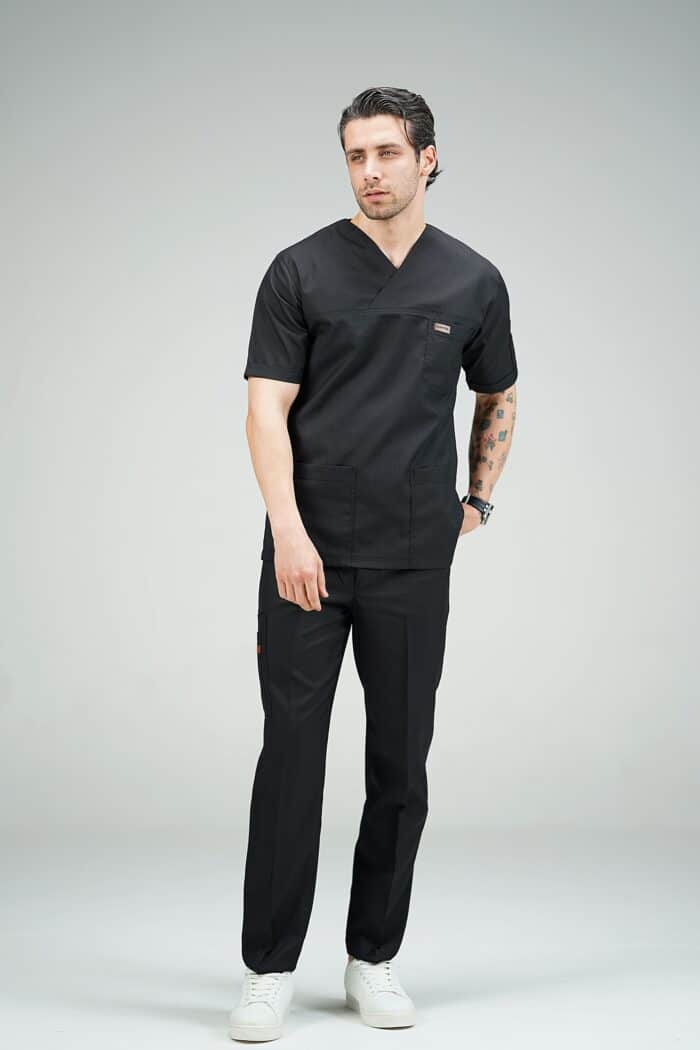 ست اسکراب مشکی پرشیا - Image 7