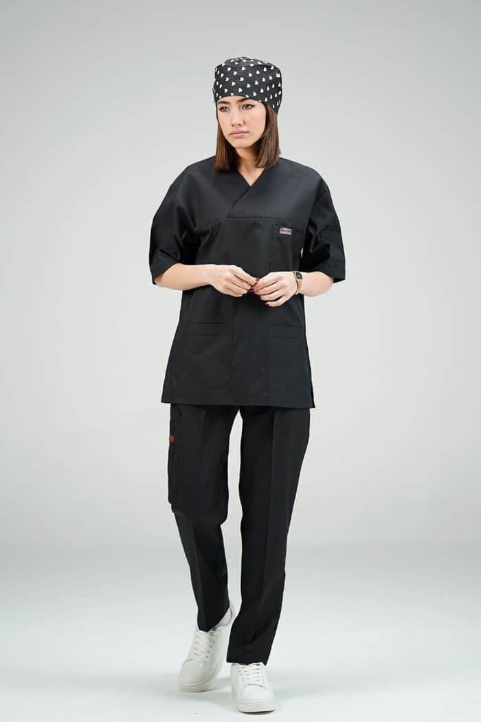 ست اسکراب مشکی پرشیا - Image 4