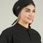 کلاه جراحی ساده مشکی خالص