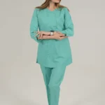 اسکراب زنانه آستین سه ربع سبز بنتون