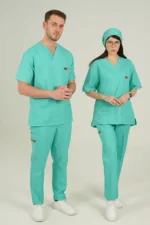 ست اسکراب یقه هفت سبز بنتون - Image 4