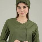 کلاه جراحی سبز خلبانی پرشیا مدل ساده