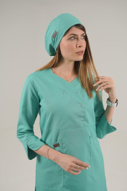 کلاه جراحی ساده سبز بنتون