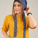 کلاه کراواتی پاپیون سرمه ای کد A03