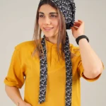 کلاه کراواتی کد A11(زمینه مشکی)