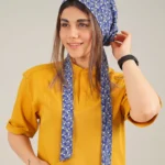 کلاه کراواتی کد A12(زمینه آبی)