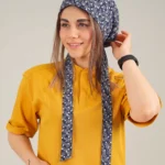 کلاه کراواتی کد A13(زمینه سرمه ای)