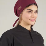 کلاه جراحی زرشکی مدل ساده