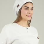 کلاه جراحی ساده سفید خالص