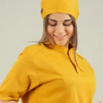کلاه جراحی خردلی مدل ساده