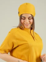 کلاه جراحی خردلی مدل ساده