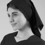 مینی اسکارف نخی سرمه ای