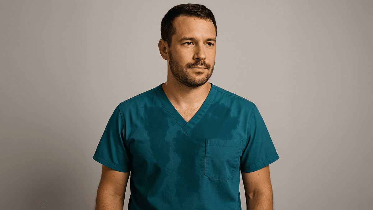 اسکراب پزشکی ضد تعریق