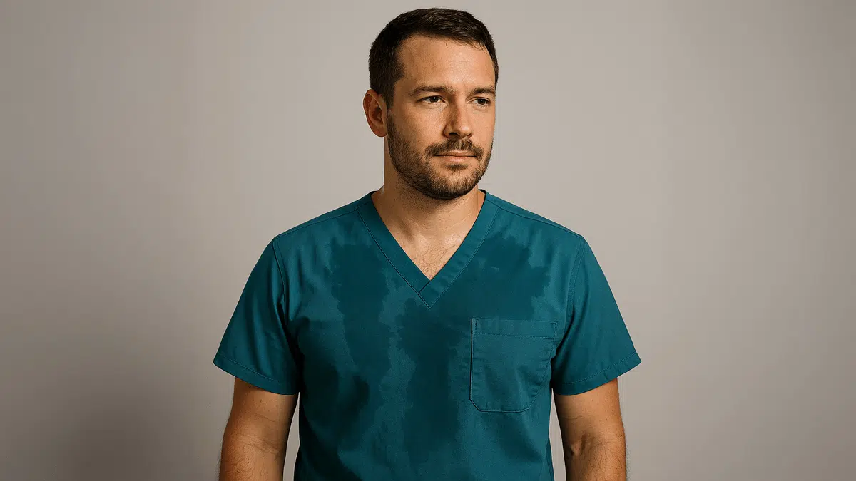 اسکراب پزشکی ضد تعریق