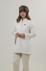 روپوش پزشکی زنانه یقه فرنچ - Image 2