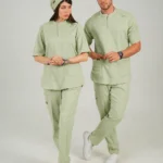 اسکراب پزشکی یقه دیپلمات اسپرت سبز ماچا