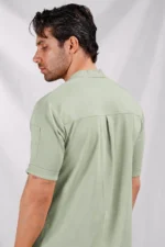 اسکراب پزشکی یقه دیپلمات اسپرت سبز ماچا - Image 7
