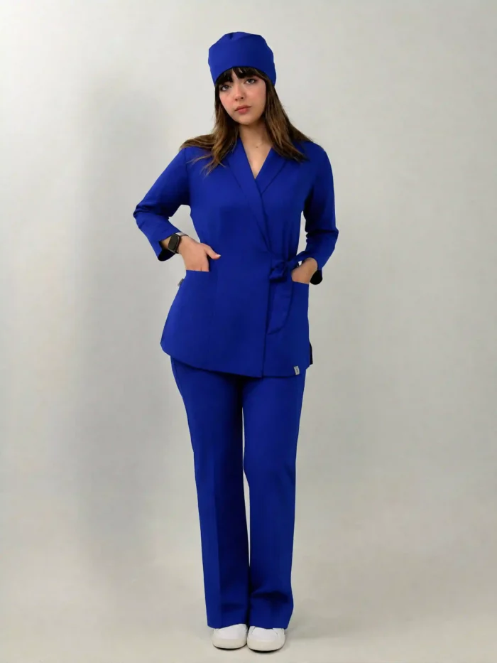 اسکراب زنانه کشی آبی کاربنی آرشال - Image 1