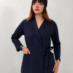 اسکراب زنانه کشی سرمه ای آرشال