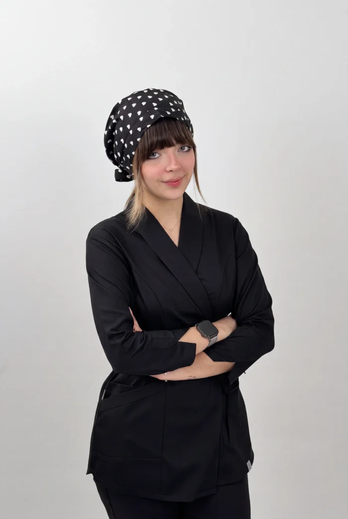 اسکراب زنانه کشی مشکی آرشال - Image 6