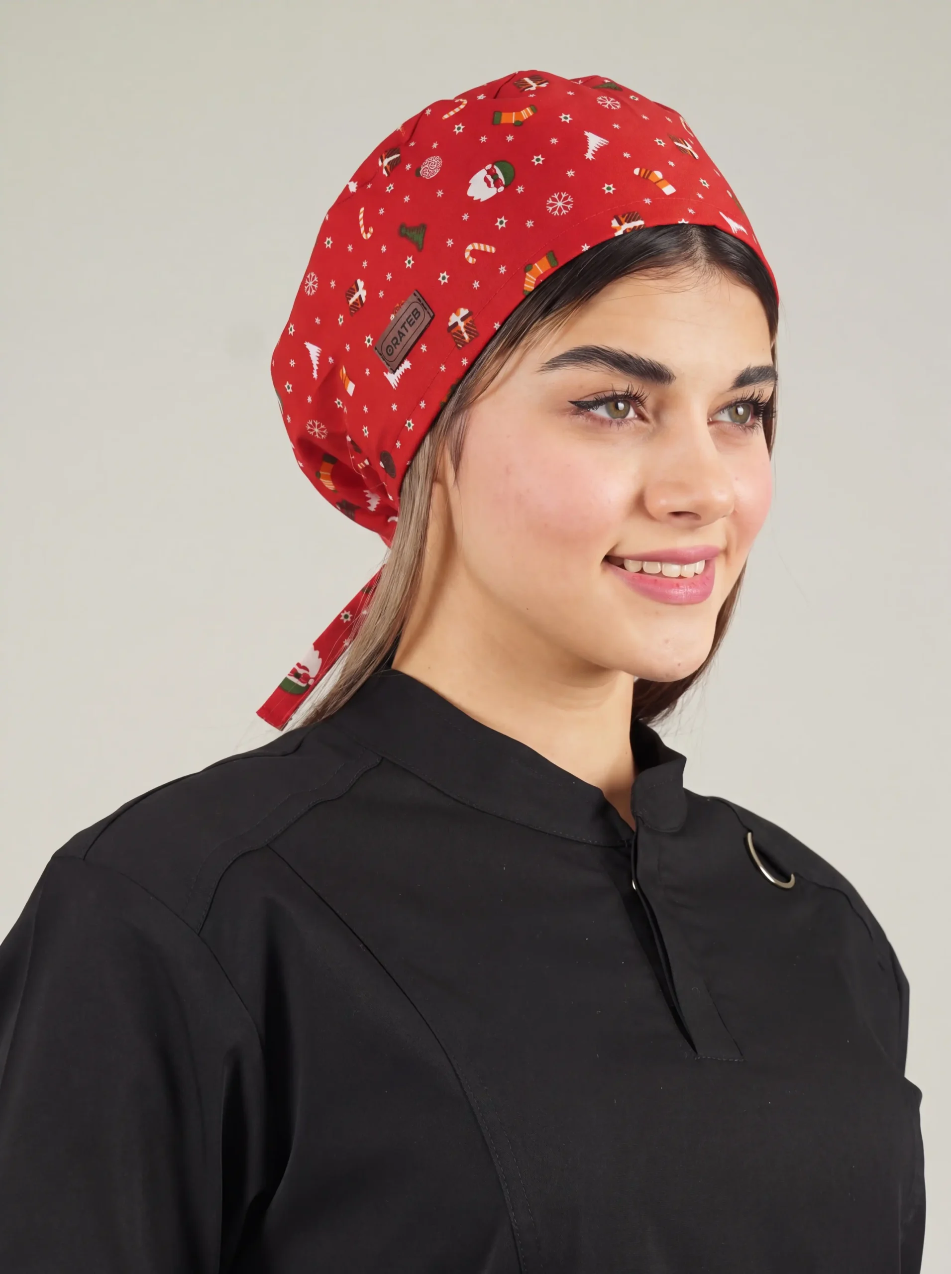 1000334145-2 کلاه جراحی کد A04(کریسمس) - Image 1