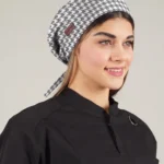 کلاه جراحی طوسی طرح پیچازی مدل ساده