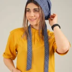 کلاه جراحی کراواتی طرح دار کد A34