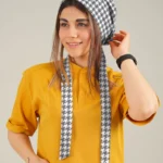 کلاه کراواتی طوسی طرح پیچازی