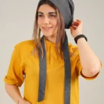 کلاه کراواتی طرح جین کش ذغالی