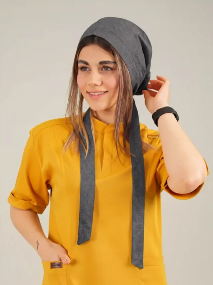 کلاه کراواتی طرح جین کش ذغالی