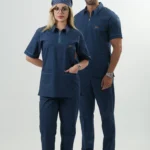 اسکراب پزشکی جین کش آبی