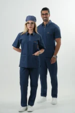 اسکراب پزشکی جین کش آبی