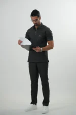 اسکراب پزشکی جین کش ذغالی - Image 2