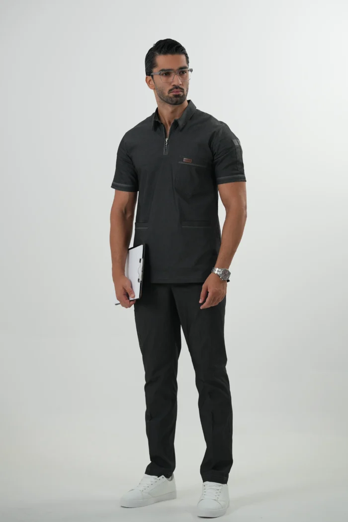 اسکراب پزشکی جین کش ذغالی - Image 9