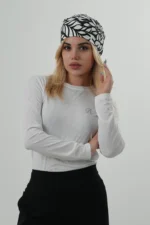 آندر اسکراب زنانه سفید(تیشرت زیر اسکراب) - Image 3