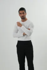 آندر اسکراب مردانه سفید(تیشرت زیر اسکراب)