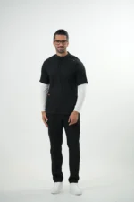 آندر اسکراب مردانه سفید(تیشرت زیر اسکراب) - Image 6