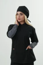 آندر اسکراب زنانه طوسی(تیشرت زیر اسکراب) - Image 8