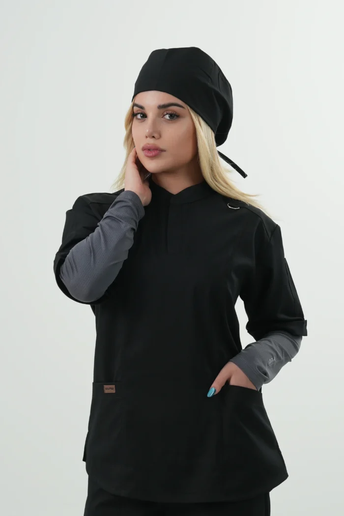 آندر اسکراب زنانه طوسی(تیشرت زیر اسکراب) - Image 8