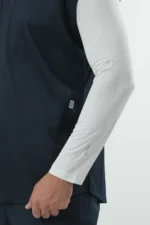 وست اسکراب پزشکی(اسکراب تاپ) یونیسکس سرمه ای